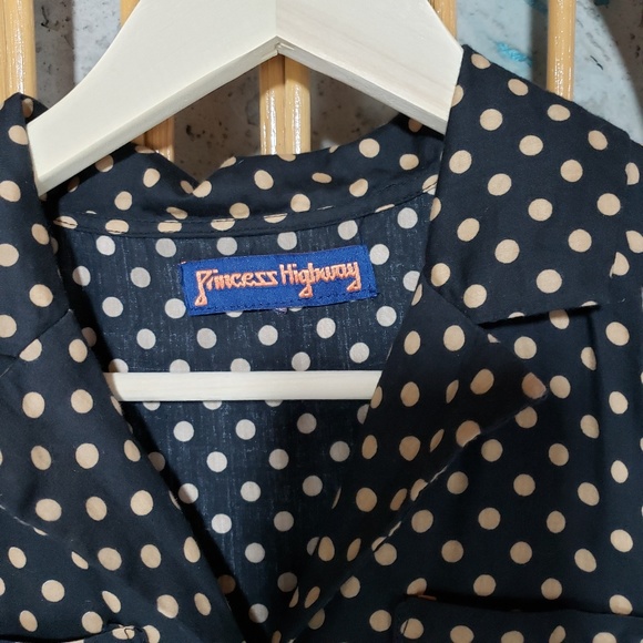 Dangerfield Princess Highway Polka Dot Dress Aline - Picture 4 of 7